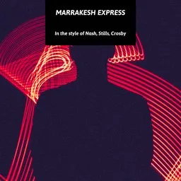 Cover art for Marrakesh Express - Crosby,Nash,Stills karaoke version