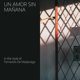Cover art for Un Amor Sin Mañana - Fernando De Madariaga karaoke version