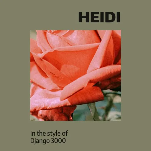 Karaoke Heidi by Django 3000 — sing along with lyrics on Singa