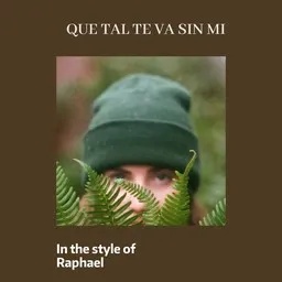 Cover art for Que Tal Te Va Sin Mi - Raphael karaoke version
