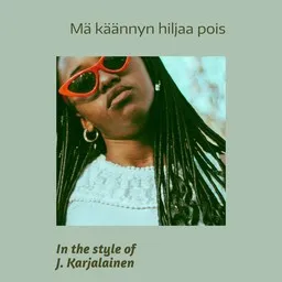 Cover art for Mä käännyn hiljaa pois - J. Karjalainen karaoke version