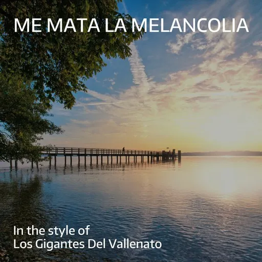 Karaoke Me Mata La Melancolia von Los Gigantes Del Vallenato — mit Songtext mitsingen auf Singa