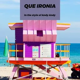 Titelbild für Que Ironia - Andy Andy Karaoke-Version