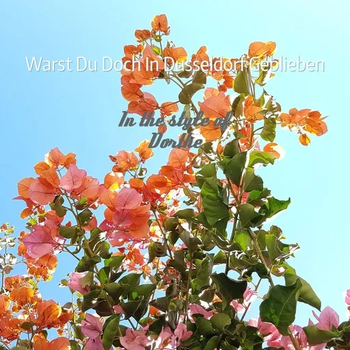 Karaoke Warst Du Doch In Dusseldorf Geblieben von Dorthe — mit Songtext mitsingen auf Singa