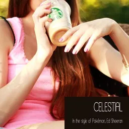 Cover art for Celestial - Ed Sheeran,Pokémon karaoke version
