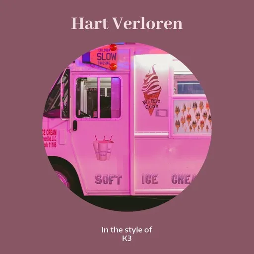 Karaoke Hart Verloren by K3 — sing along with lyrics on Singa