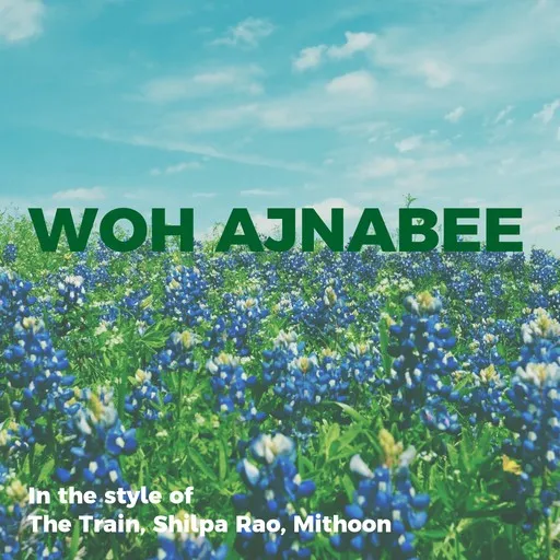 Karaoke Woh Ajnabee av Mithoon, Shilpa Rao, The Train — sjung med på texten på Singa