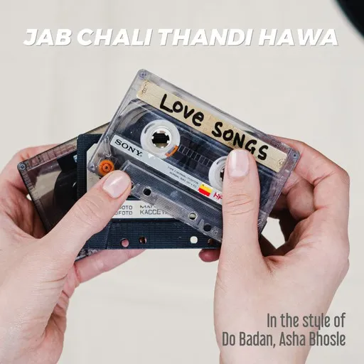 Karaoke Jab Chali Thandi Hawa av Asha Bhosle, Do Badan — sjung med på texten på Singa