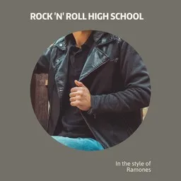 Karaokekappaleen Rock 'n' Roll High School - Ramones kansikuva