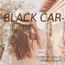 Omslagsbild för Black Car - Miriam Bryant karaokeversion