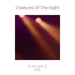 Karaokekappaleen Creatures Of The Night - KISS kansikuva