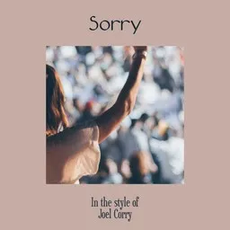 Titelbild für Sorry - Joel Corry Karaoke-Version