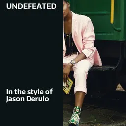 Omslagsbild för Undefeated - Jason Derulo karaokeversion