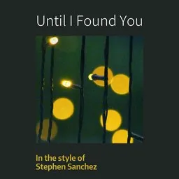 Titelbild für Until I Found You - Stephen Sanchez Karaoke-Version