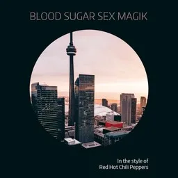 Karaokekappaleen Blood Sugar Sex Magik - Red Hot Chili Peppers kansikuva