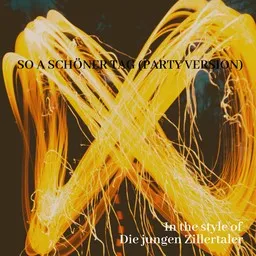 Cover art for So a schöner Tag (Party Version) - Die jungen Zillertaler karaoke version