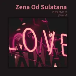 Omslagsbild för Zena Od Sulatana - Tijana eM karaokeversion