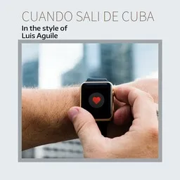 Titelbild für Cuando Sali De Cuba - Luis Aguile Karaoke-Version