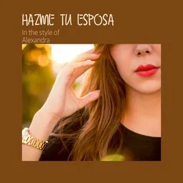 Cover art for Hazme Tu Esposa - Alexandra karaoke version