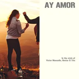 Cover art for Ay Amor - Hector & Tito,Víctor Manuelle karaoke version