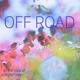 Cover art for Off Road - Skylar Grey karaoke version