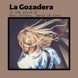 Cover art for La Gozadera - Gente De Zona,Marc Anthony karaoke version