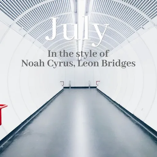 Karaoke July by Leon Bridges, Noah Cyrus — sing along with lyrics on Singa