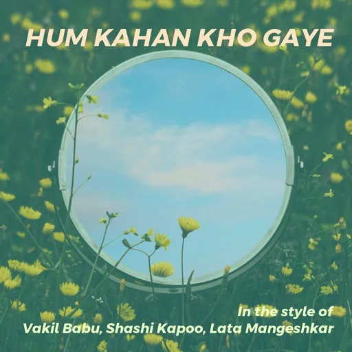 Karaoke Hum Kahan Kho Gaye av Lata Mangeshkar, Shashi Kapoo, Vakil Babu — sjung med på texten på Singa