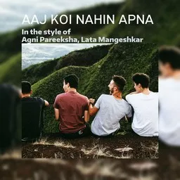 Cover art for Aaj Koi Nahin Apna - Agni Pareeksha,Lata Mangeshkar karaoke version