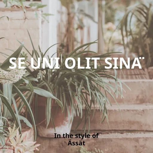 Karaoke Se uni olit sinä by Ässät — sing along with lyrics on Singa