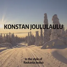 Cover art for Konstan joululaulu - Raskasta Joulua karaoke version