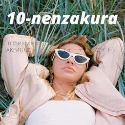 Cover art for 10-nenzakura - AKB48 (エーケービーフォーティーエイト) karaoke version