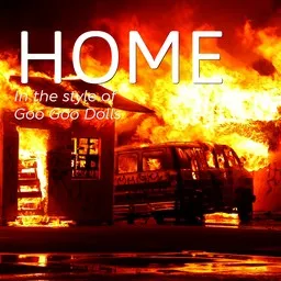 Cover art for Home - Goo Goo Dolls karaoke version