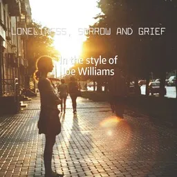 Karaokekappaleen Loneliness, Sorrow and Grief - Joe Williams kansikuva