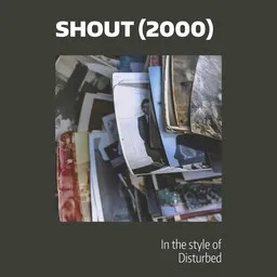 Cover art for Shout (2000) - Disturbed karaoke version