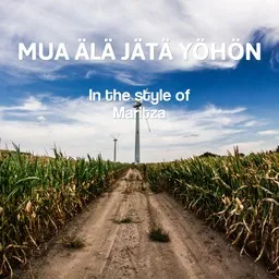 Cover art for Mua älä jätä yöhön - Maritza karaoke version