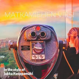 Karaokekappaleen Matkamiehen virsi - Jukka Kuoppamäki kansikuva