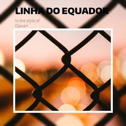 Cover art for Linha Do Equador - Djavan karaoke version
