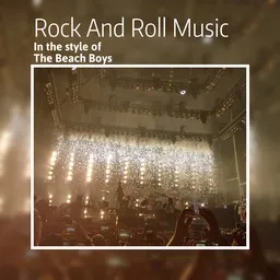 Cover art for Rock And Roll Music - The Beach Boys karaoke version