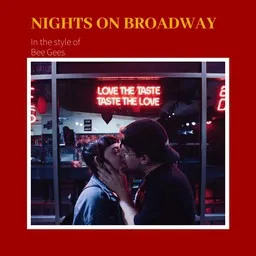 Cover art for Nights on Broadway - Bee Gees karaoke version