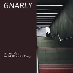 Cover art for Gnarly - Kodak Black,Lil Pump karaoke version
