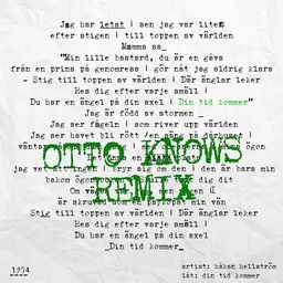 Omslagsbild för Din tid kommer (Otto Knows Remix) - Håkan Hellström,Otto Knows karaokeversion