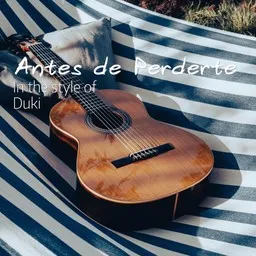 Titelbild für Antes de Perderte - Duki Karaoke-Version