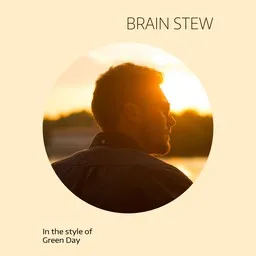 Cover art for Brain Stew - Green Day karaoke version