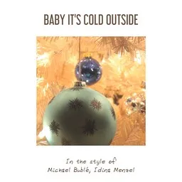 Cover art for Baby It's Cold Outside - Idina Menzel,Michael Bublé karaoke version