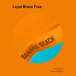 Karaokekappaleen Loyal Brave True - Christina Aguilera kansikuva