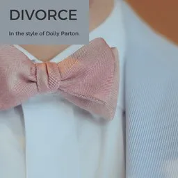 Karaokekappaleen Divorce - Dolly Parton kansikuva
