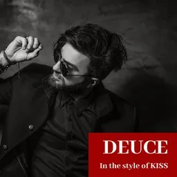 Karaokekappaleen Deuce - KISS kansikuva