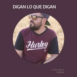 Cover art for Digan Lo Que Digan - Raphael karaoke version