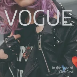 Omslagsbild för Vogue - Glee Cast karaokeversion